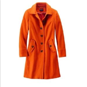Lands end pea coat